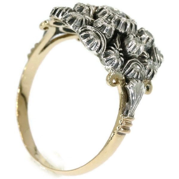 Victorian Portuguese antique ring with diamonds (image 7 of 13)